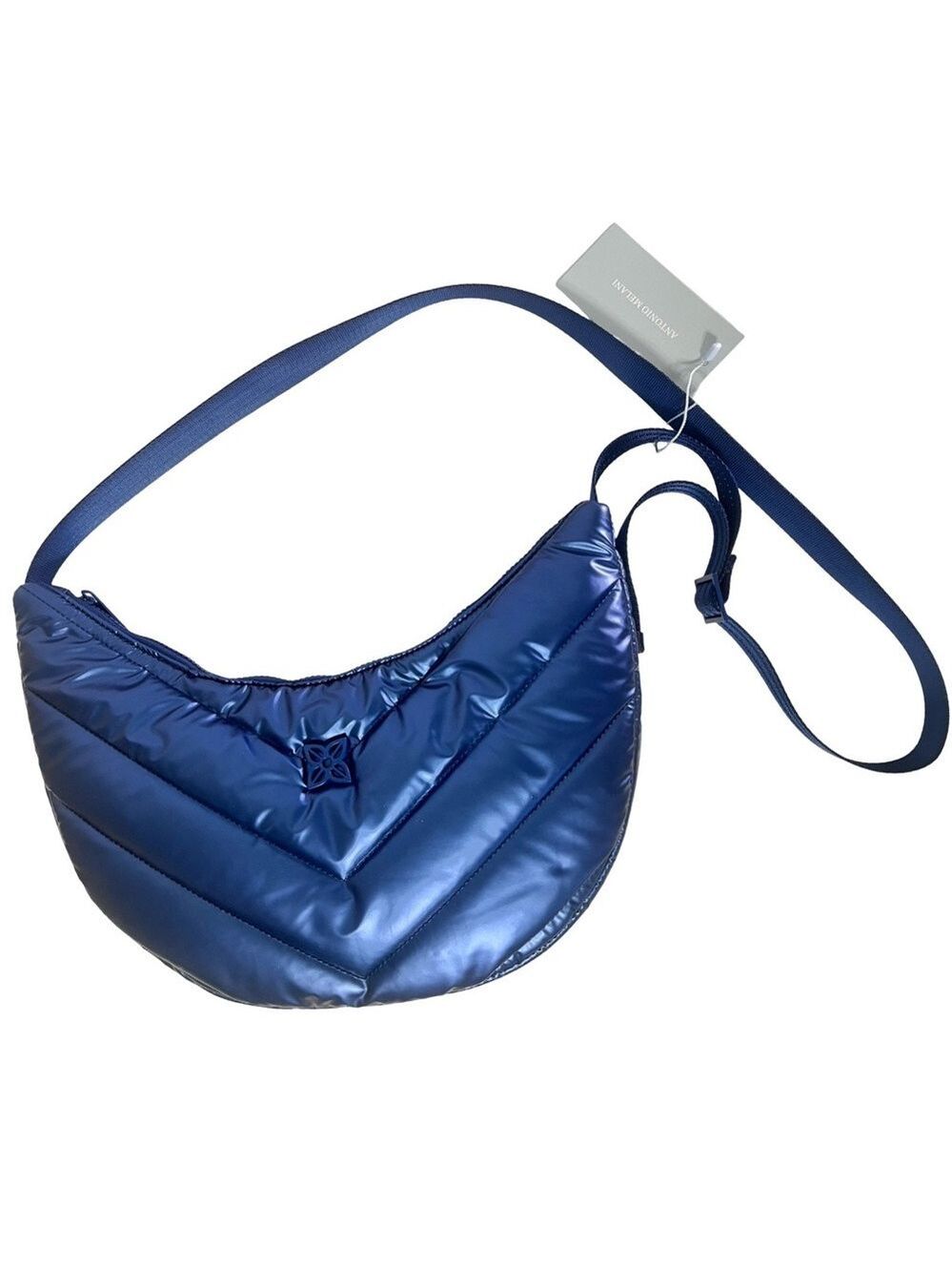 NWT $99 Antonio Melani Nylon Crossbody Handbag